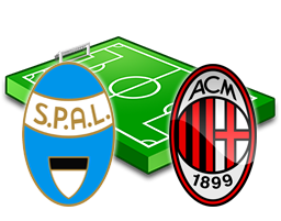 spal milan diretta live streaming