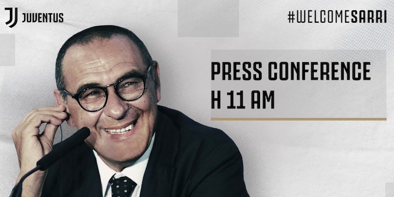 conferenza stampa sarri juventus