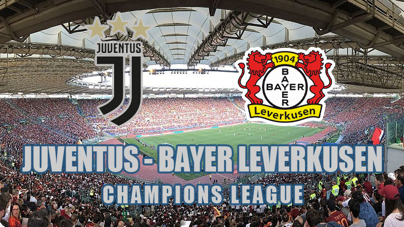 juventus bayer leverkusen live streaming champions league