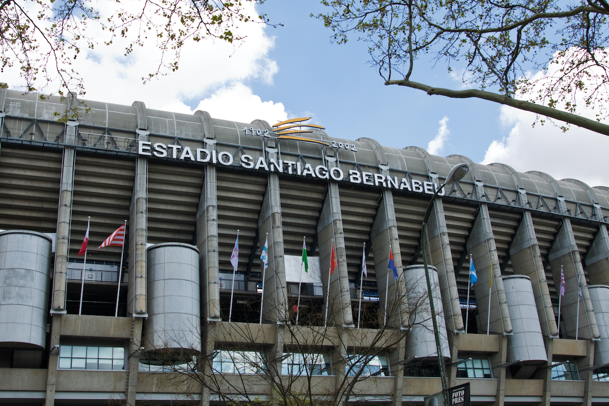 Santiago Bernabeu Real Madrid Liga