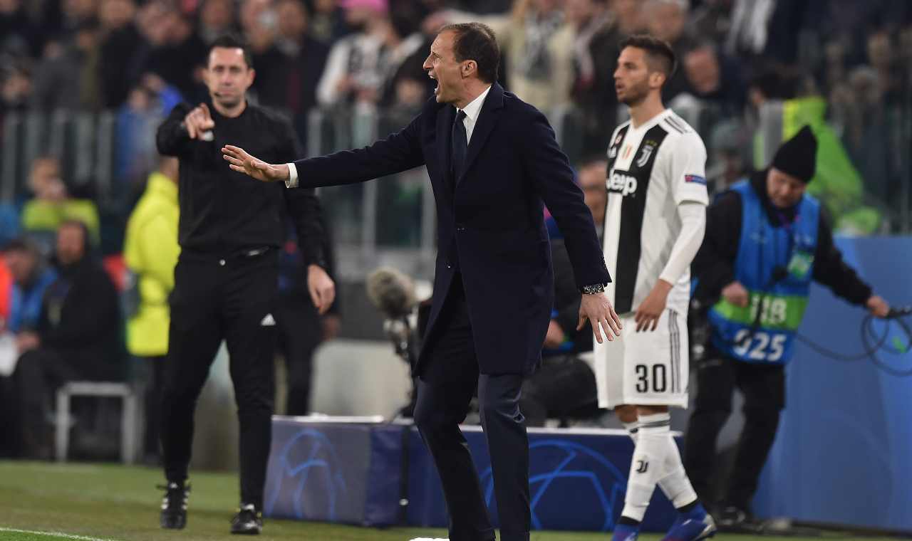 Conferenza stampa Allegri