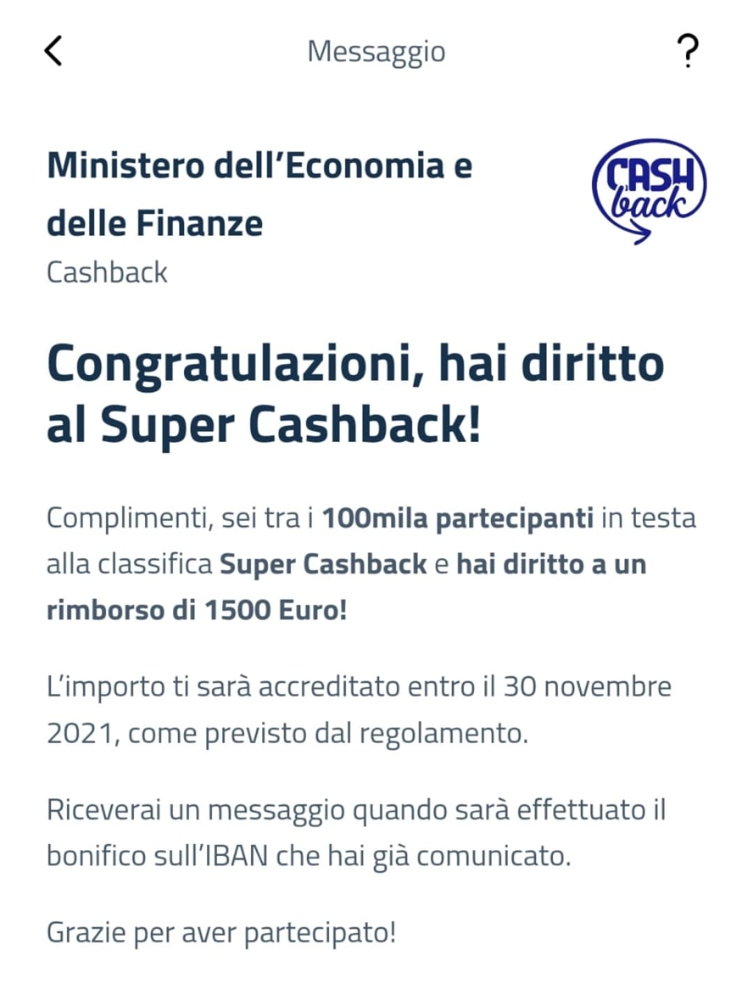 Cashback