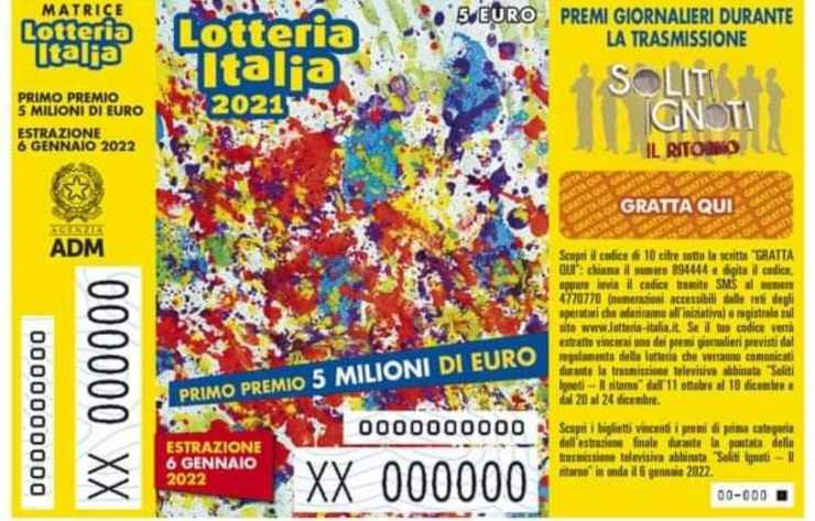 Lotteria Italia 2022