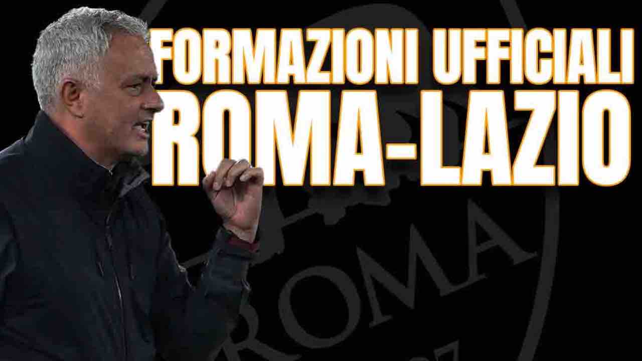 Formazioni ufficiali Roma-Lazio