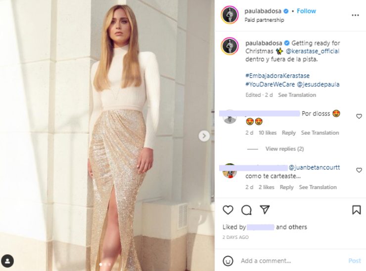 Paula Badosa risplende a Dubai: spacco osé e schiena nuda