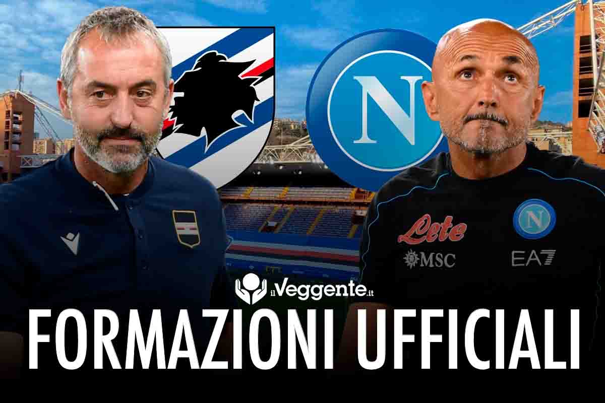 Formazioni ufficiali Sampdoria-Napoli: pronostico marcatori, ammoniti e tiratori