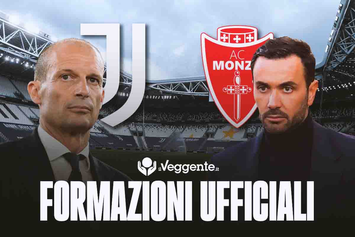 Formazioni ufficiali Juventus-Monza: pronostico marcatori, ammoniti e tiratori