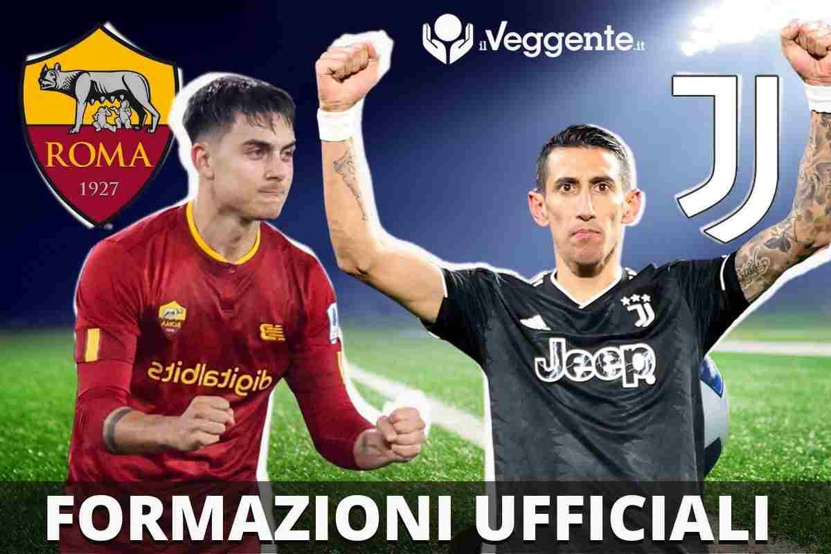 Formazioni ufficiali Roma-Juventus: pronostico marcatori, ammoniti e tiratori
