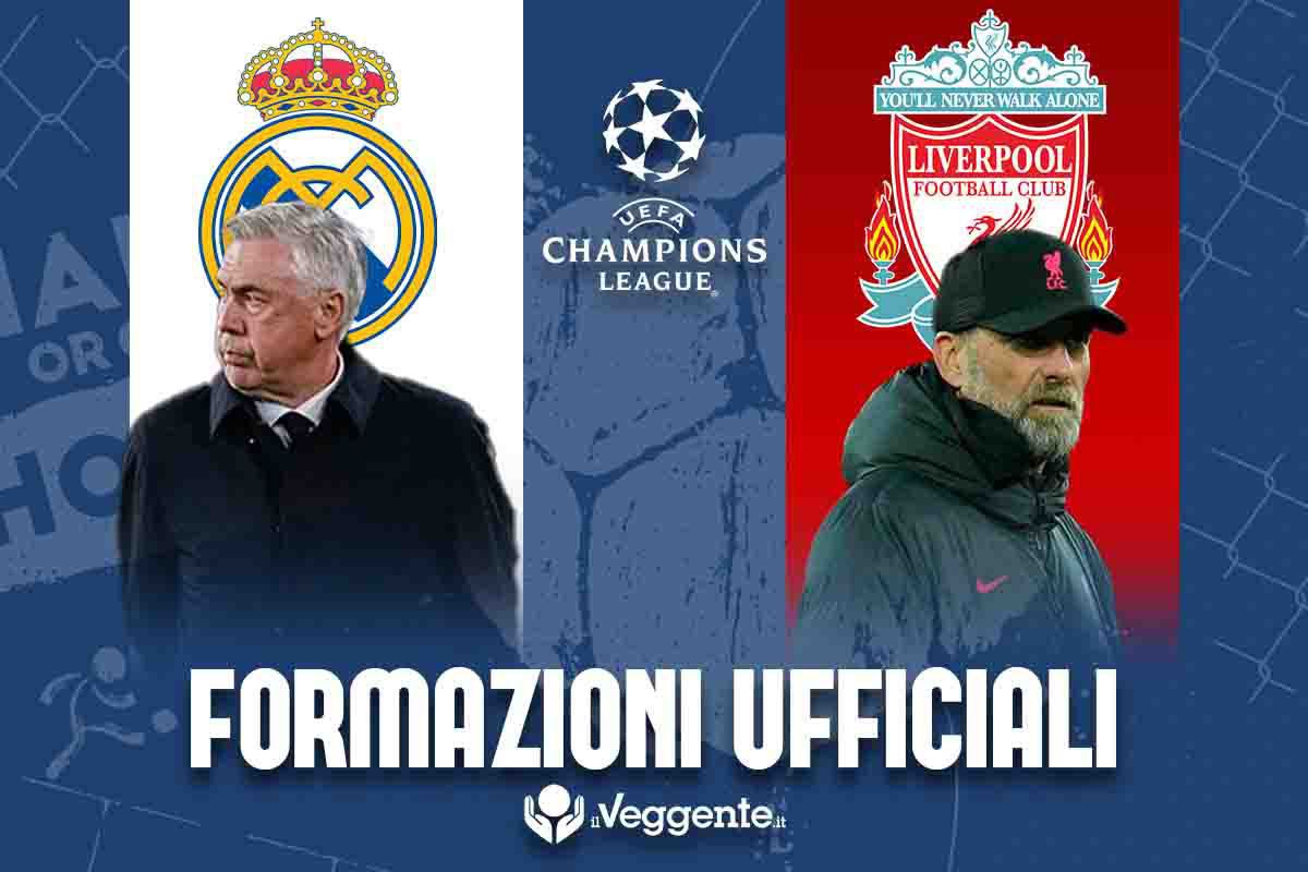 Formazioni ufficiali Real Madrid-Liverpool: pronostico marcatori, ammoniti e tiratori