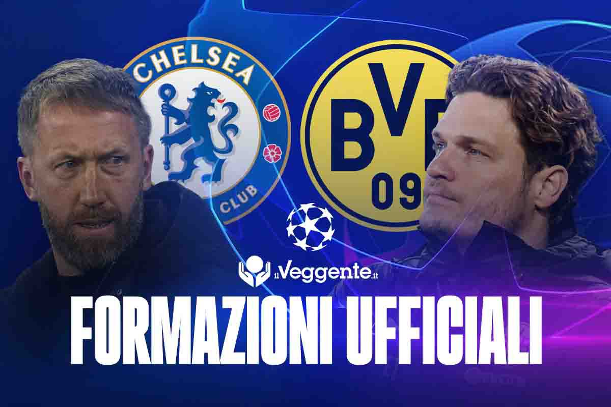 Formazioni ufficiali Chelsea-Borussia Dortmund: pronostici marcatori e ammoniti