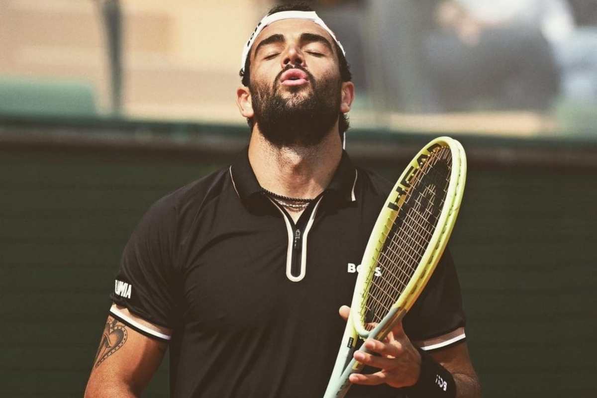 Autogol di Berrettini: il gesto social che i tifosi non hanno apprezzato