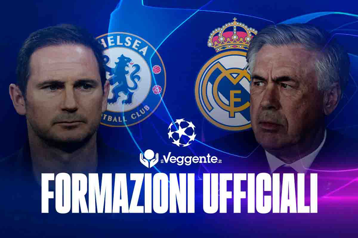 Formazioni ufficiali Chelsea-Real Madrid: pronostici tiratori e ammoniti