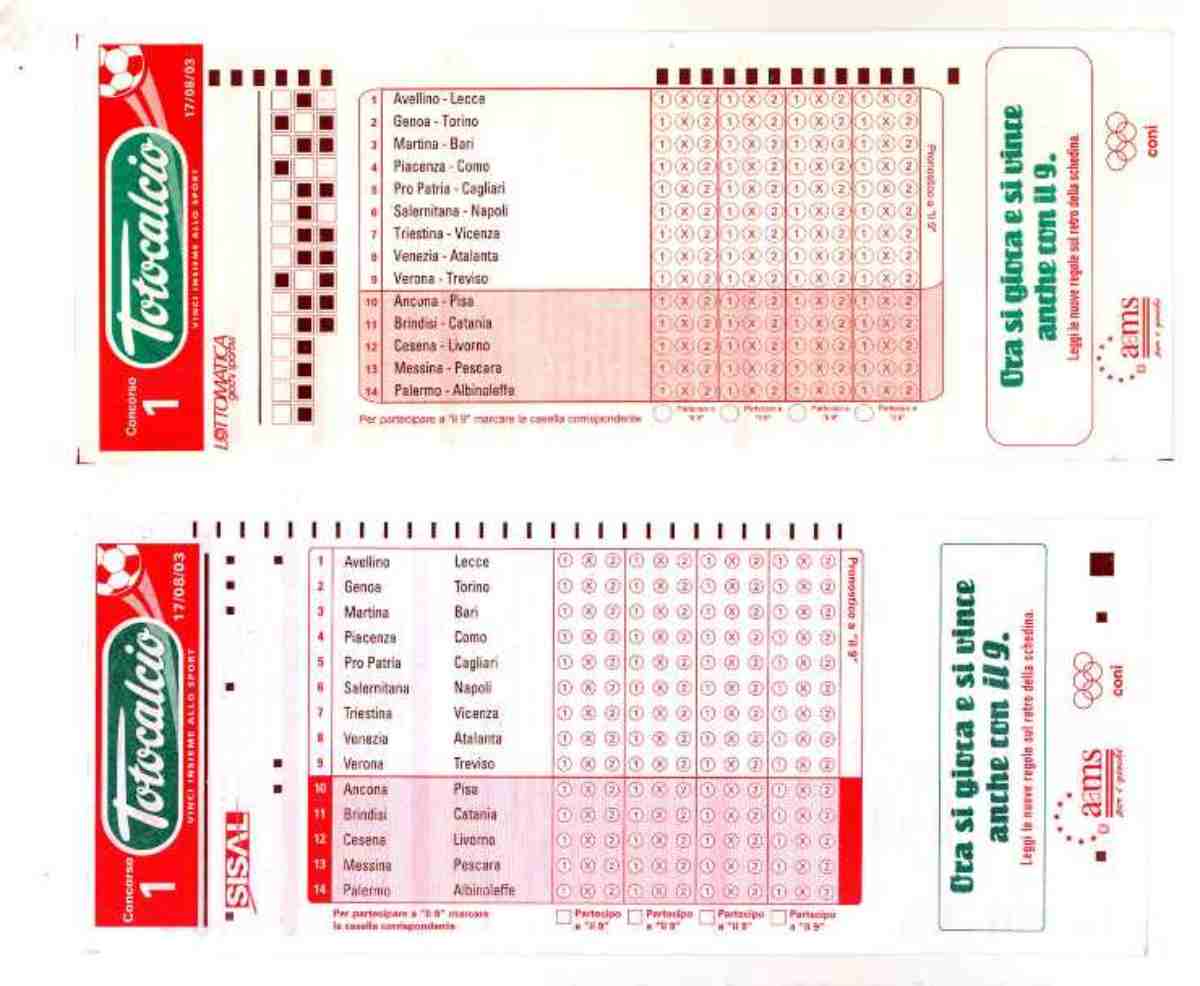 Totocalcio, l'ultimo montepremi è da urlo: oltre 200mila euro