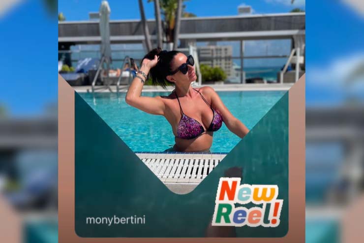 Monica Bertini, la foto in bikini fa il pieno di like