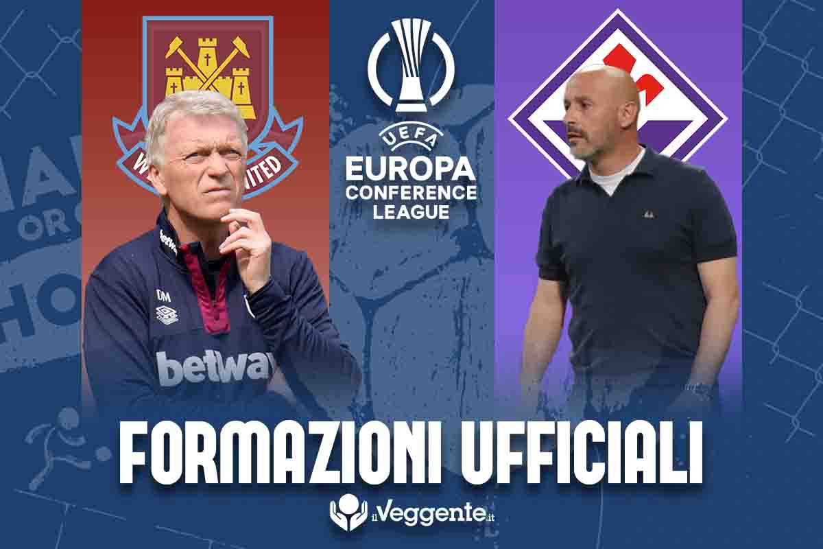 Fiorentina-West Ham Formazioni ufficiali