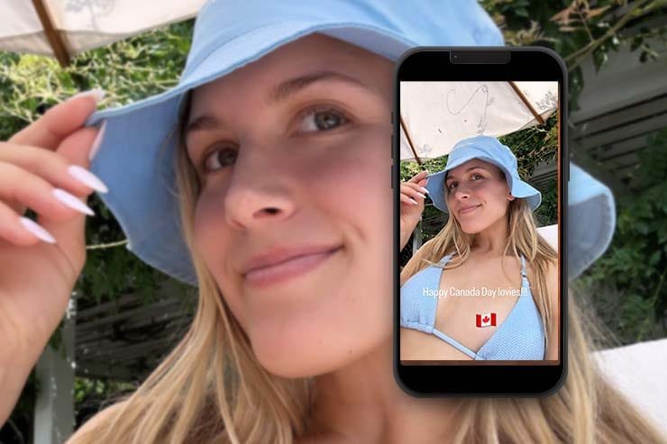 Eugenie Bouchard, il selfie è una bomba: in bikini per dimenticare