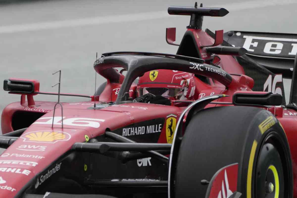 Leclerc, brutta sorpresa: è scivolato di nuovo dietro Perez