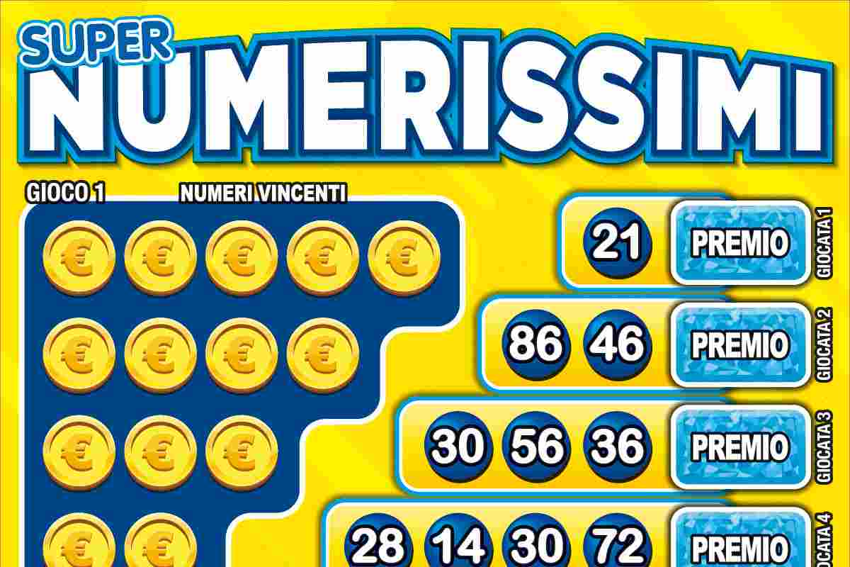 100.000 euro con i Super Numerissimi - www.ilveggente.it 