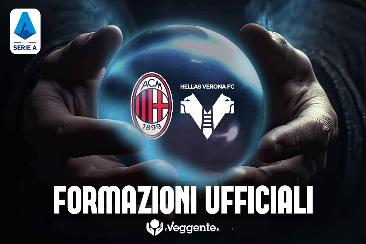Formazioni ufficiali Milan-Hellas Verona: pronostico marcatori, ammoniti e tiratori
