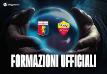 Formazioni ufficiali Genoa-Roma: pronostico marcatori, ammoniti e tiratori