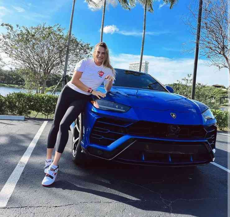 Aryna Sabalenka Lamborghini