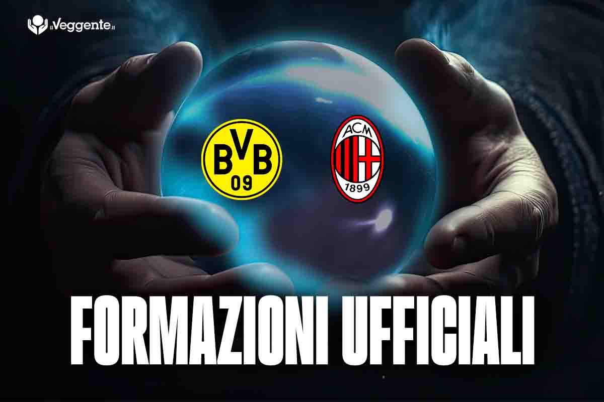 Formazioni ufficiali Borussia Dortmund-Milan: pronostico marcatori, ammoniti e tiratori