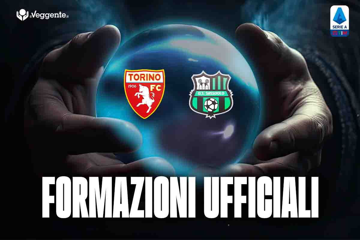 Formazioni ufficiali Torino-Sassuolo: pronostici tiratori, marcatori e ammoniti