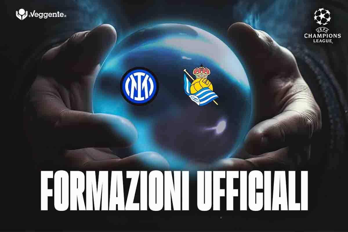 Formazioni ufficiali Inter-Real Sociedad: pronostico marcatori, ammoniti e tiratori