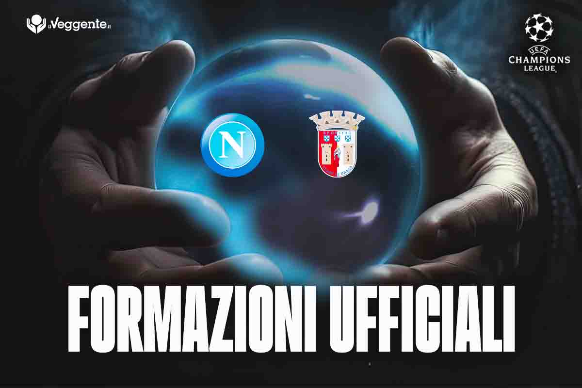 Formazioni ufficiali Napoli-Braga: pronostico marcatori, ammoniti e tiratori