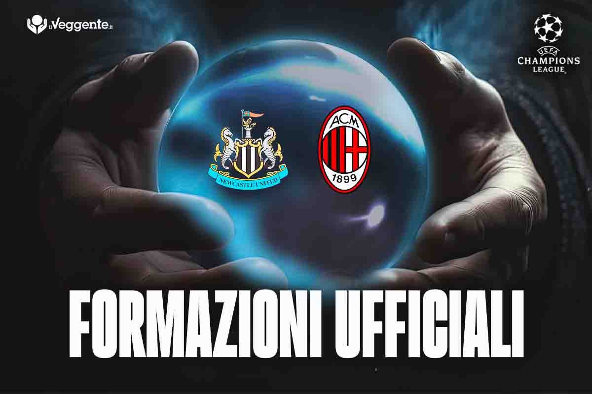 Formazioni ufficiali Newcastle-Milan: pronostico marcatori, ammoniti e tiratori
