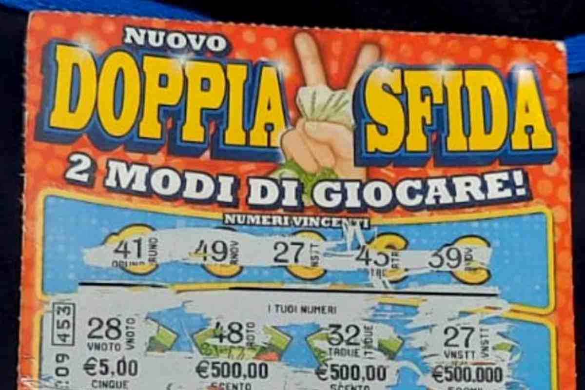 Gratta e Vinci, la Doppia Sfida è vincente: 500mila euro