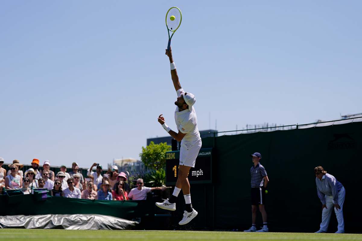 Berrettini, quanti perché: finalmente s'è sciolto