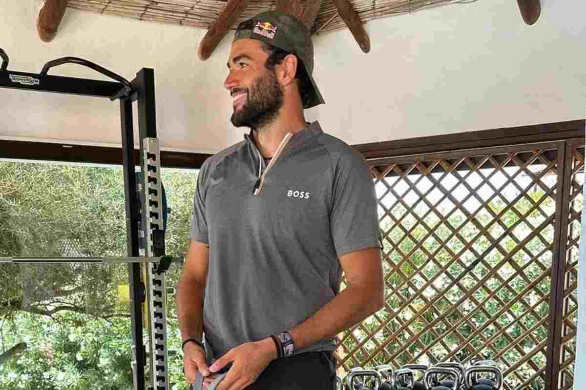 Berrettini, pit-stop del cuore prima del grande giorno