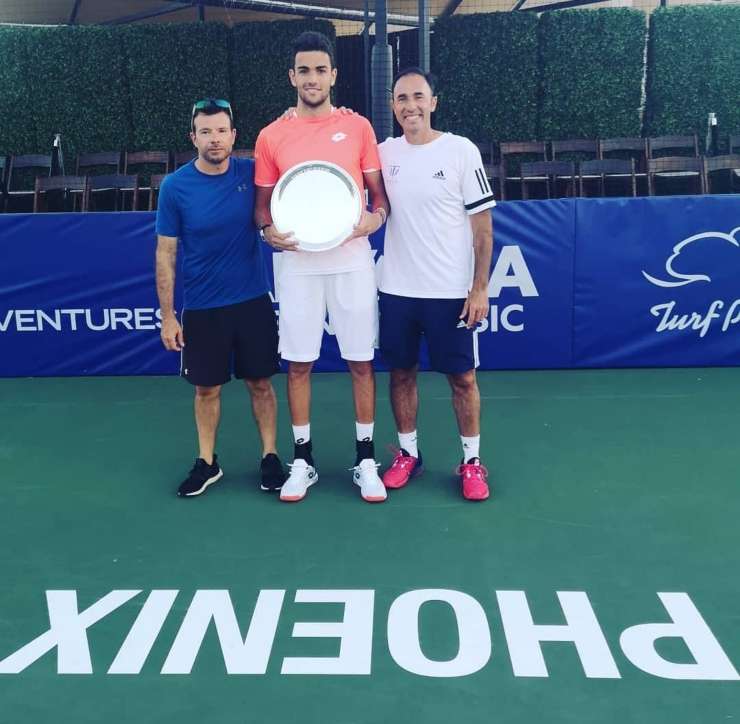 Berrettini, pit-stop del cuore prima del grande giorno