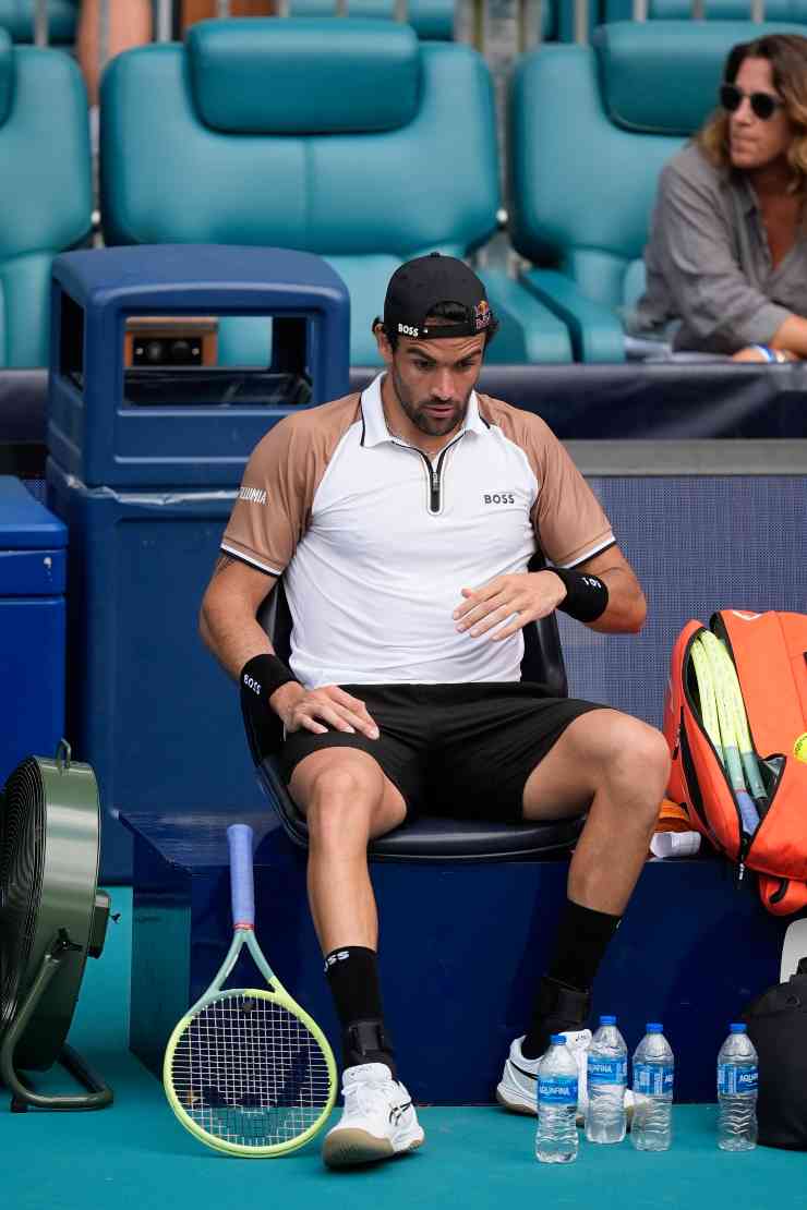 Berrettini, dopo il malore la confessione inaspettata