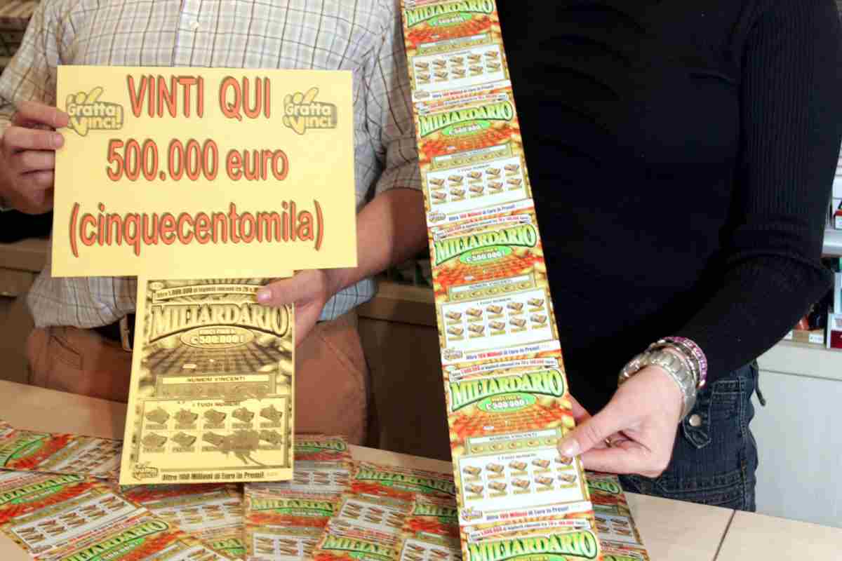 Gratta e Vinci, il Colpo è Ricco: 500mila euro