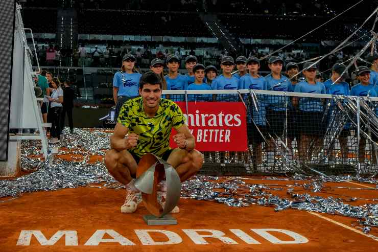 Sorteggio tabellone Madrid: gli avversari di Sinner e Berrettini