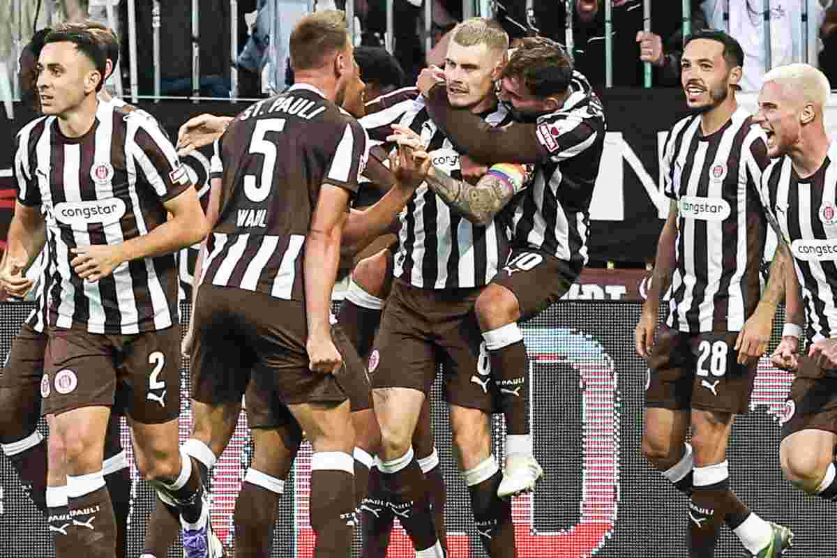 I giocatori del St. Pauli