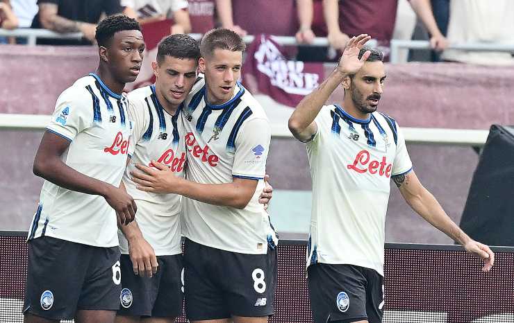 L'esultanza di Krstovic