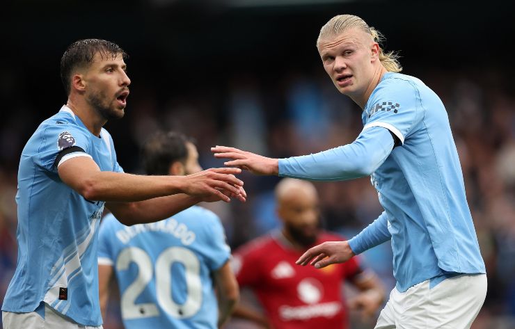 Ruben Dias e Haaland