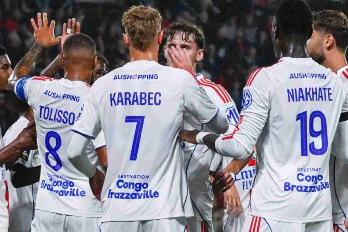 I giocatori del Lione