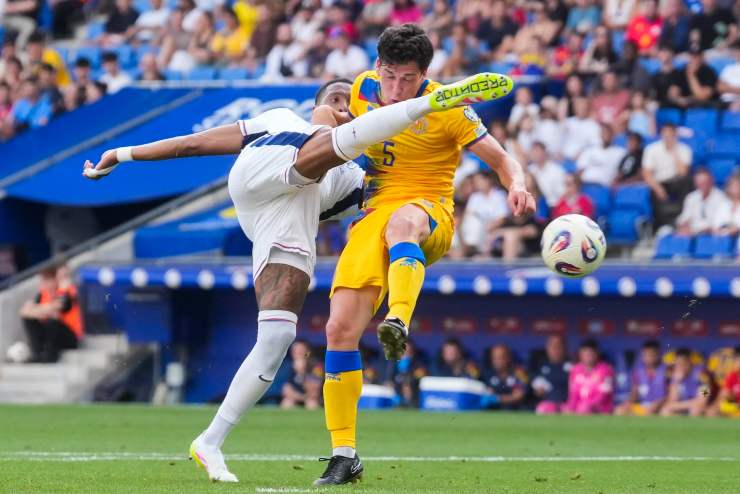 L'andorrano Llovera nel match d'andata