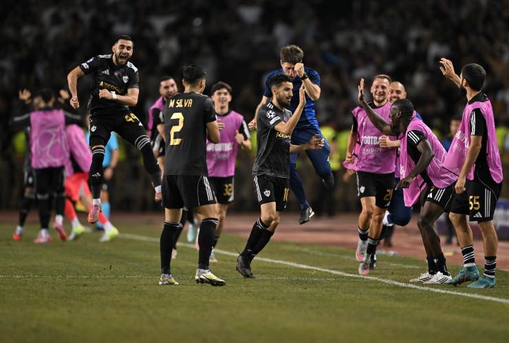 I giocatori del Qarabag