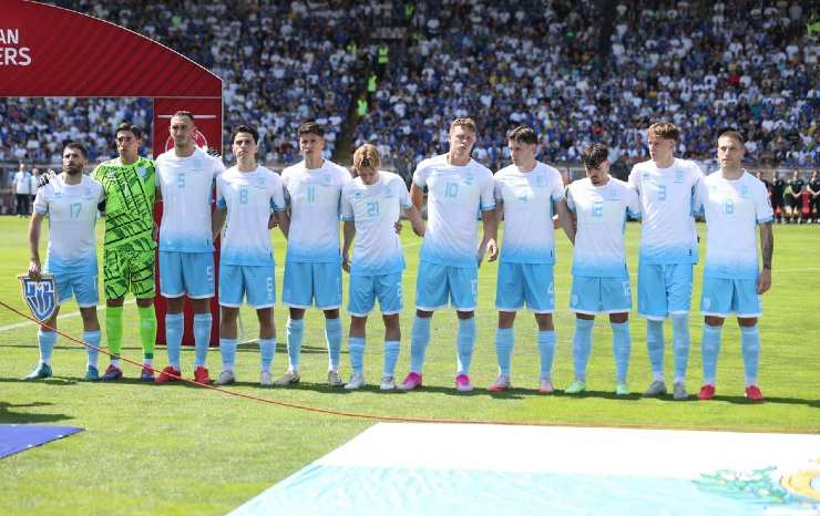 Una formazione di San Marino