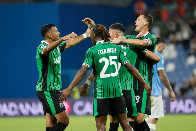 I giocatori del Sassuolo