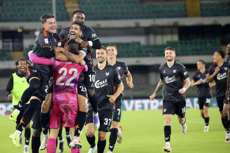 I giocatori del Venezia