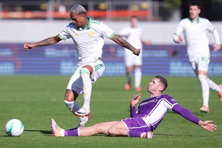 Wesley a contrasto con Gosens