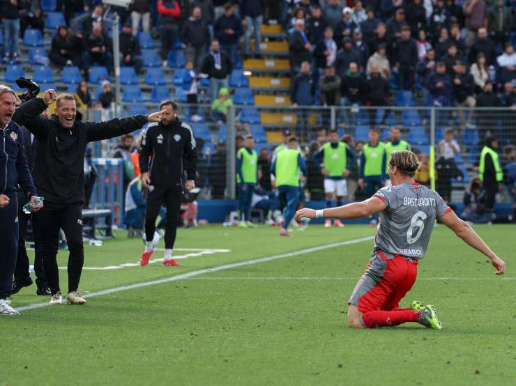 L'esultanza di Baschirotto