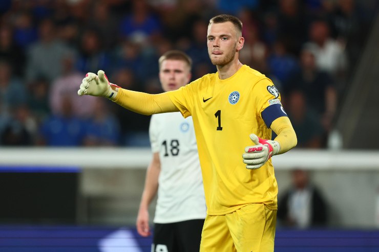 Il portiere estone Hein