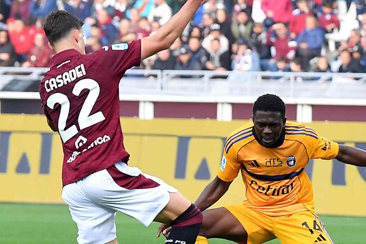 Casadei entra in scivolata